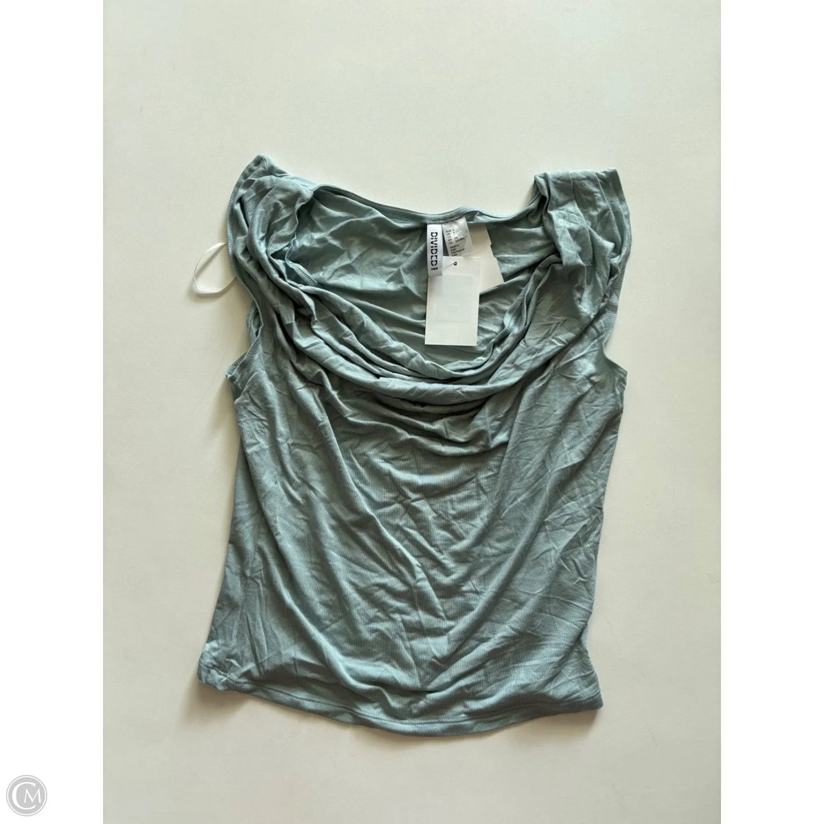 Blouse Sleeveless By Divided In Blue, Size: S