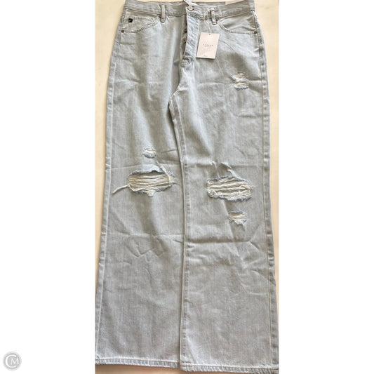 Jeans Wide Leg By Kancan In Blue, Size: 12