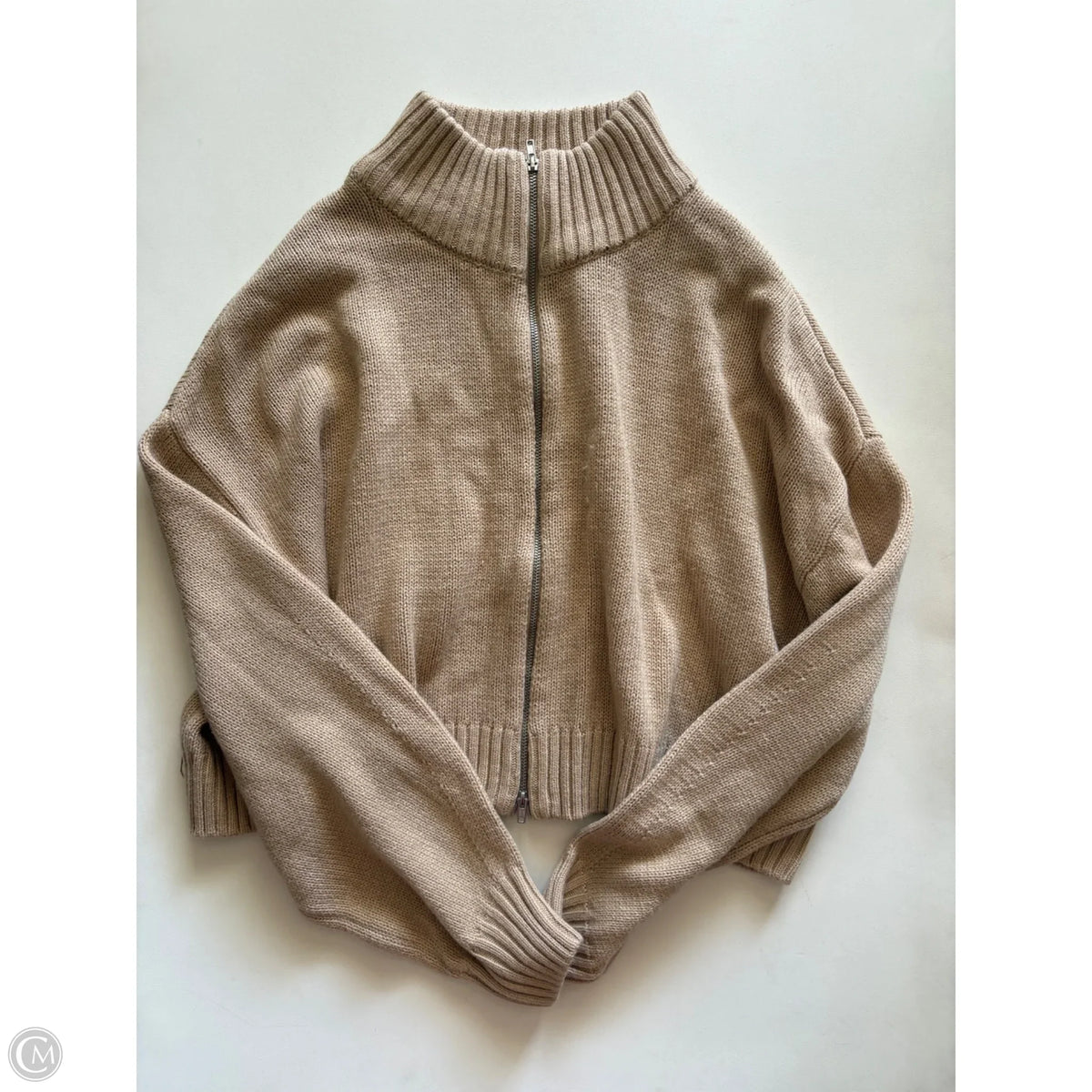 Sweater By Divided In Tan, Size: L