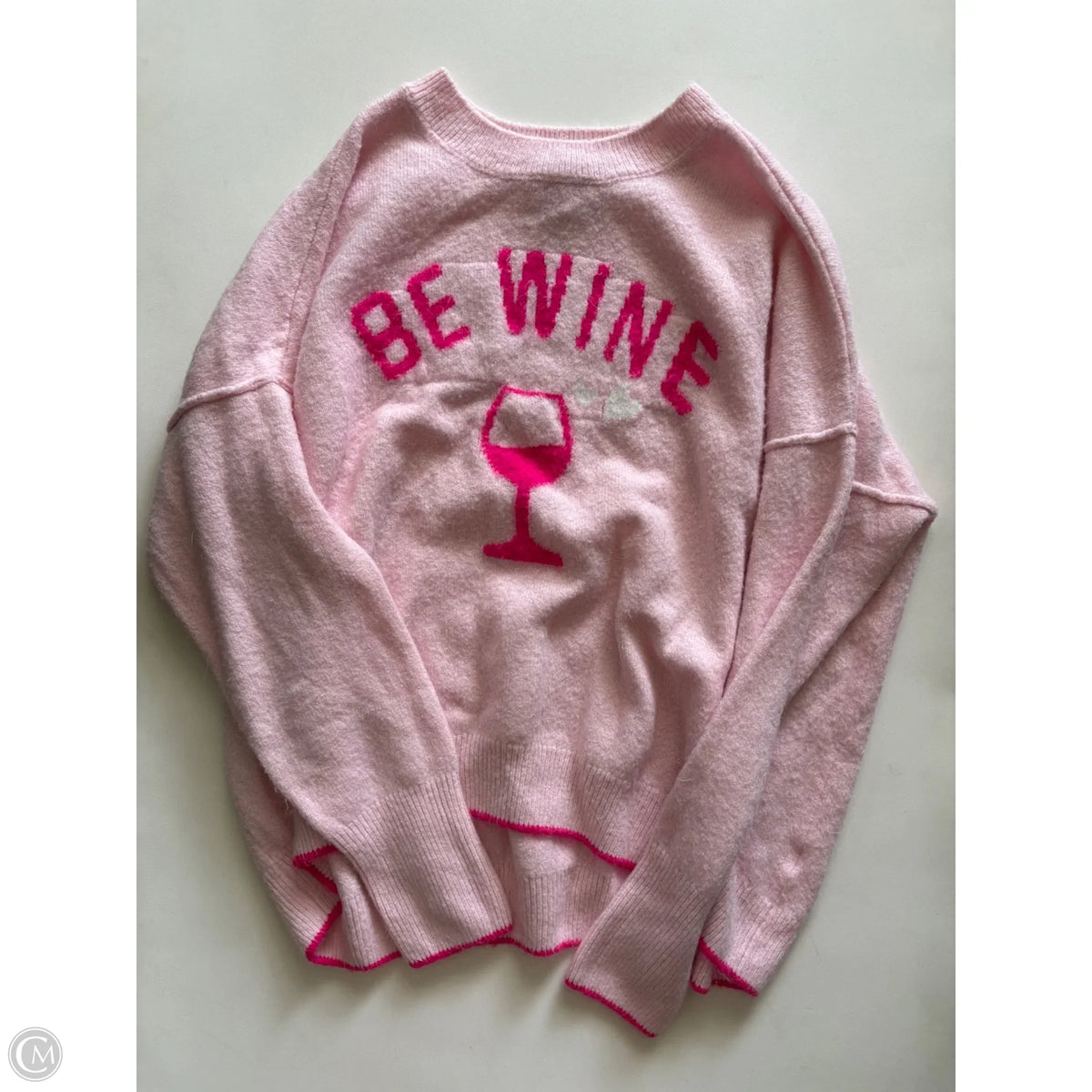 Sweater By Cece In Pink, Size: L
