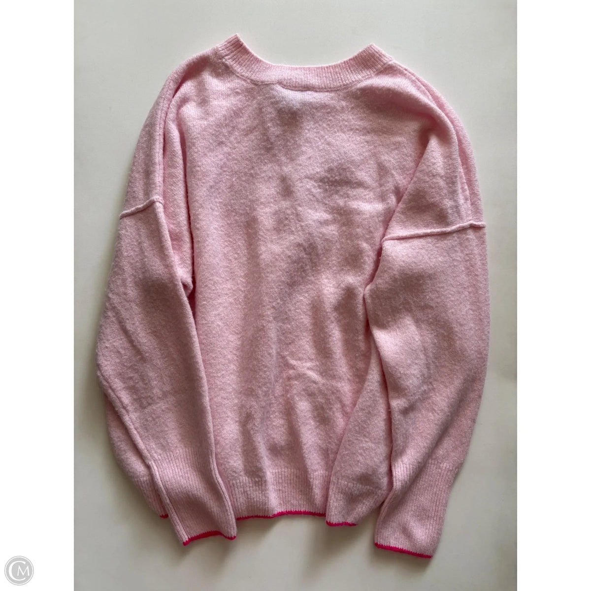 Sweater By Cece In Pink, Size: L