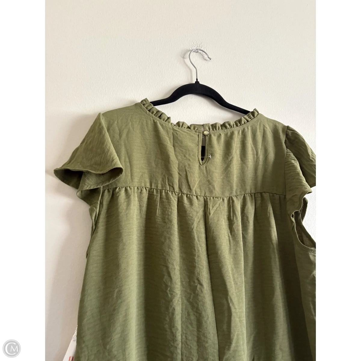 Blouse Sleeveless By Naif In Green, Size: 2x