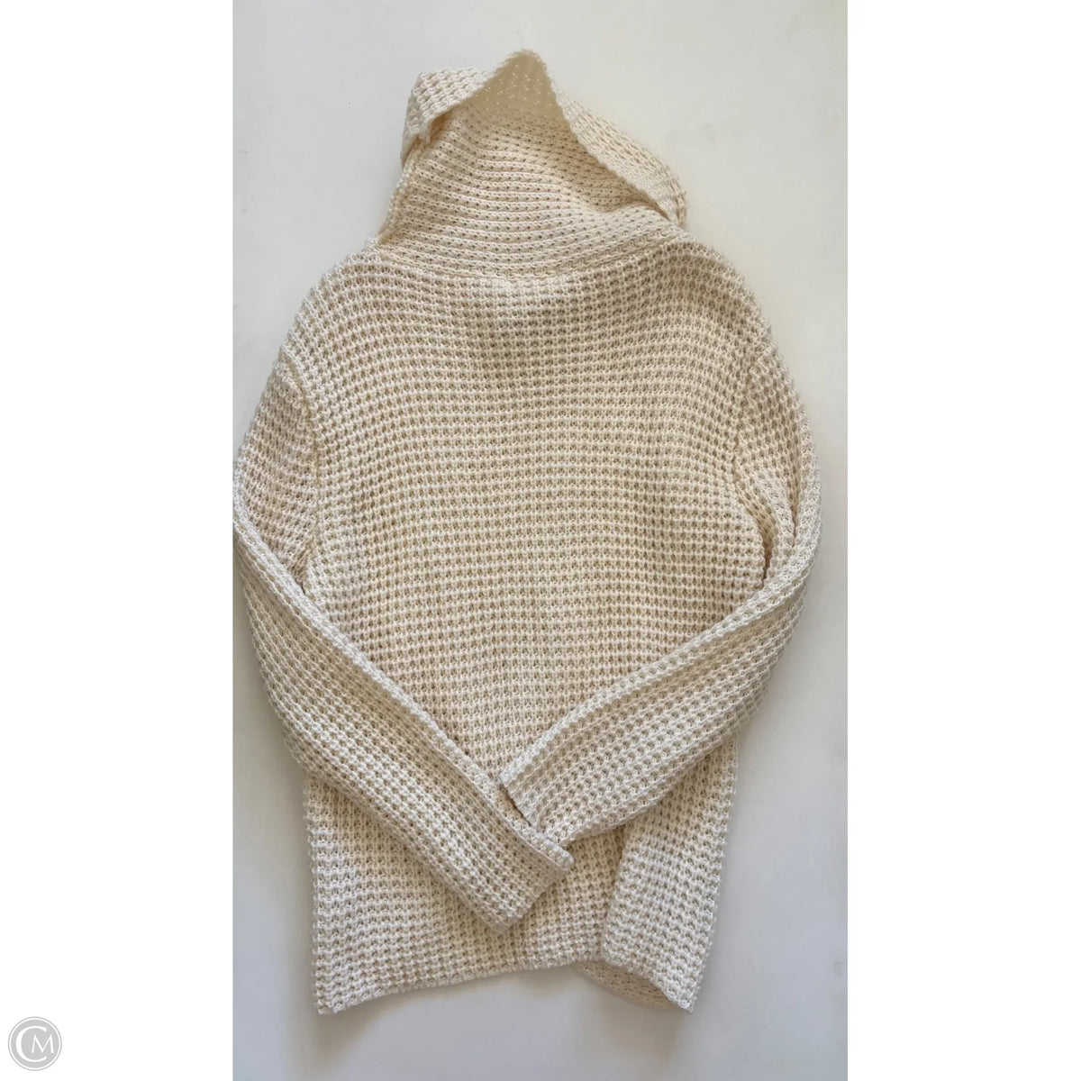 Sweater By Zenana In Cream, Size: M