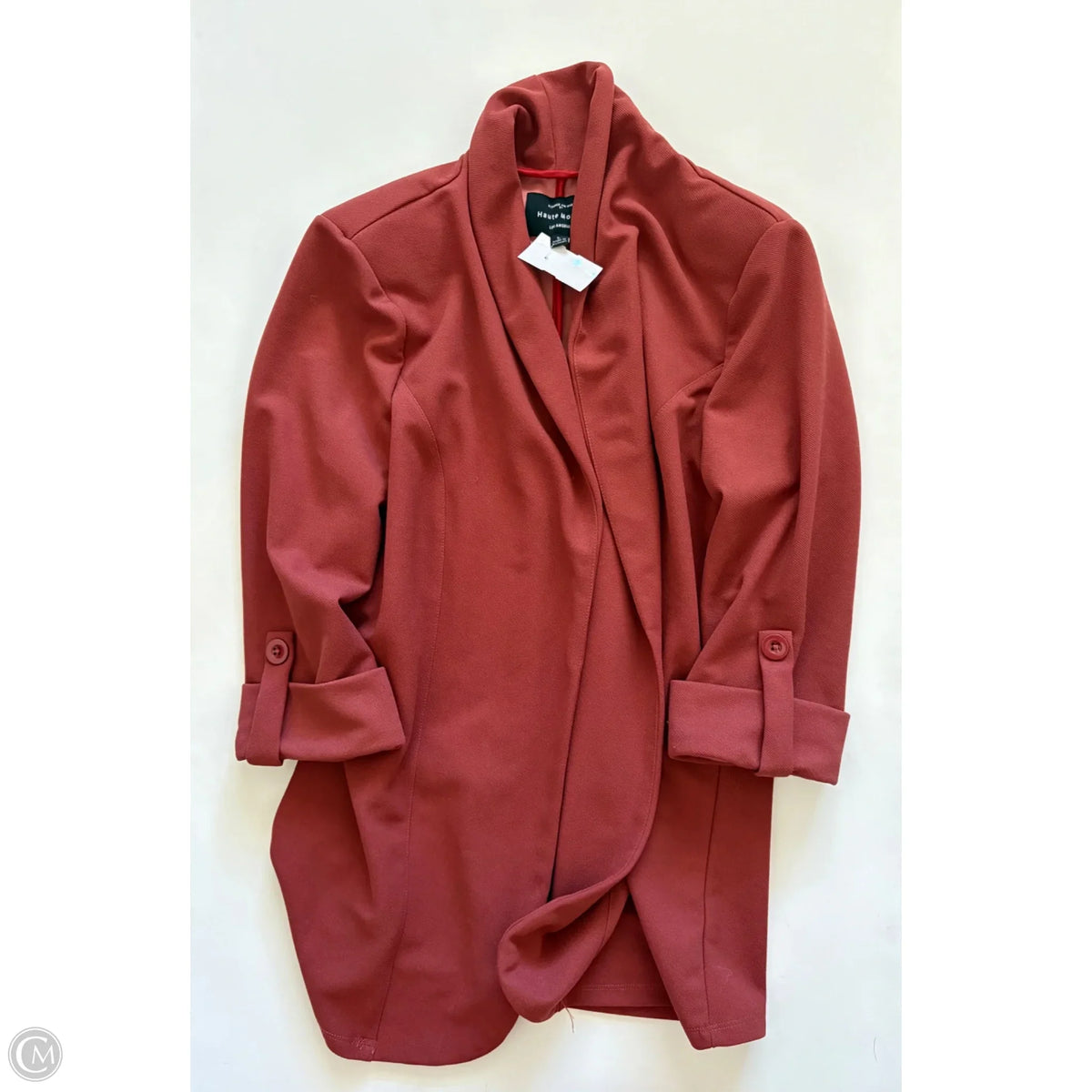 Blazer By Haute Monde In Brown, Size: L
