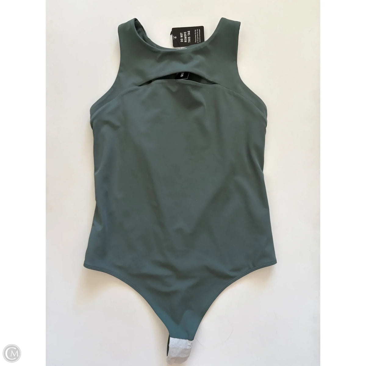 Bodysuit By Express In Green, Size: L