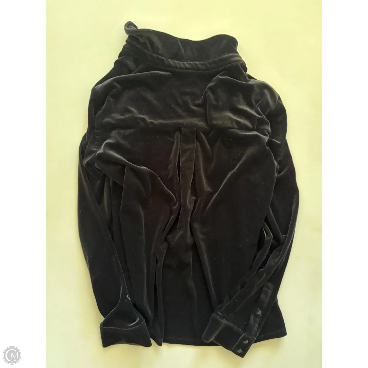Top Long Sleeve By Express In Black, Size: S