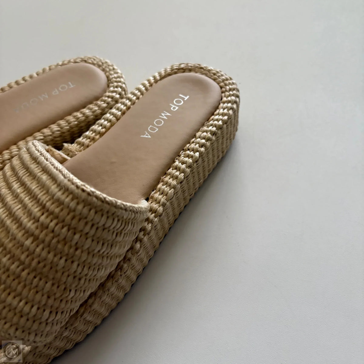 Sandals Flats By Top Moda In Cream, Size: 7