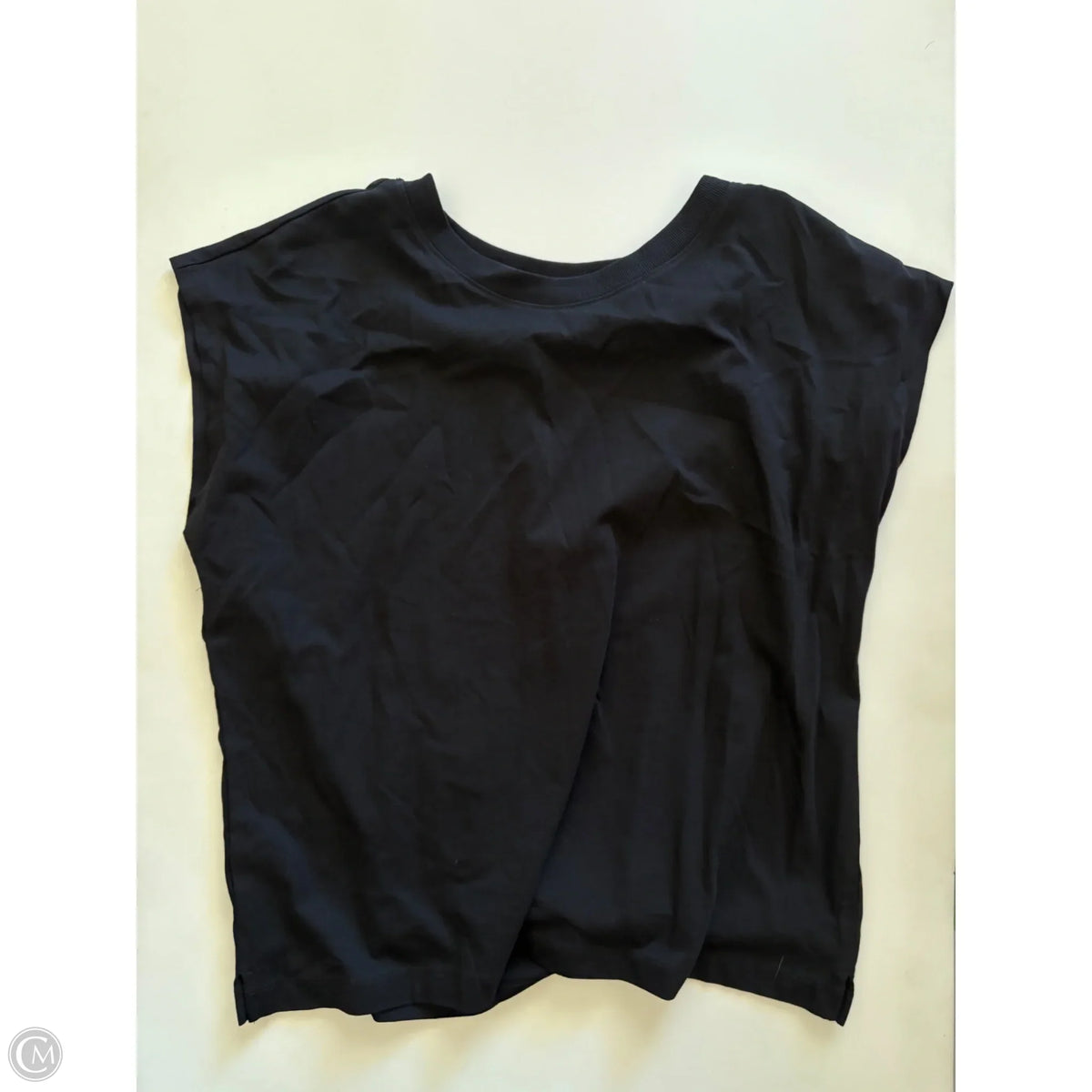 Top Sleeveless By Loft In Black, Size: M