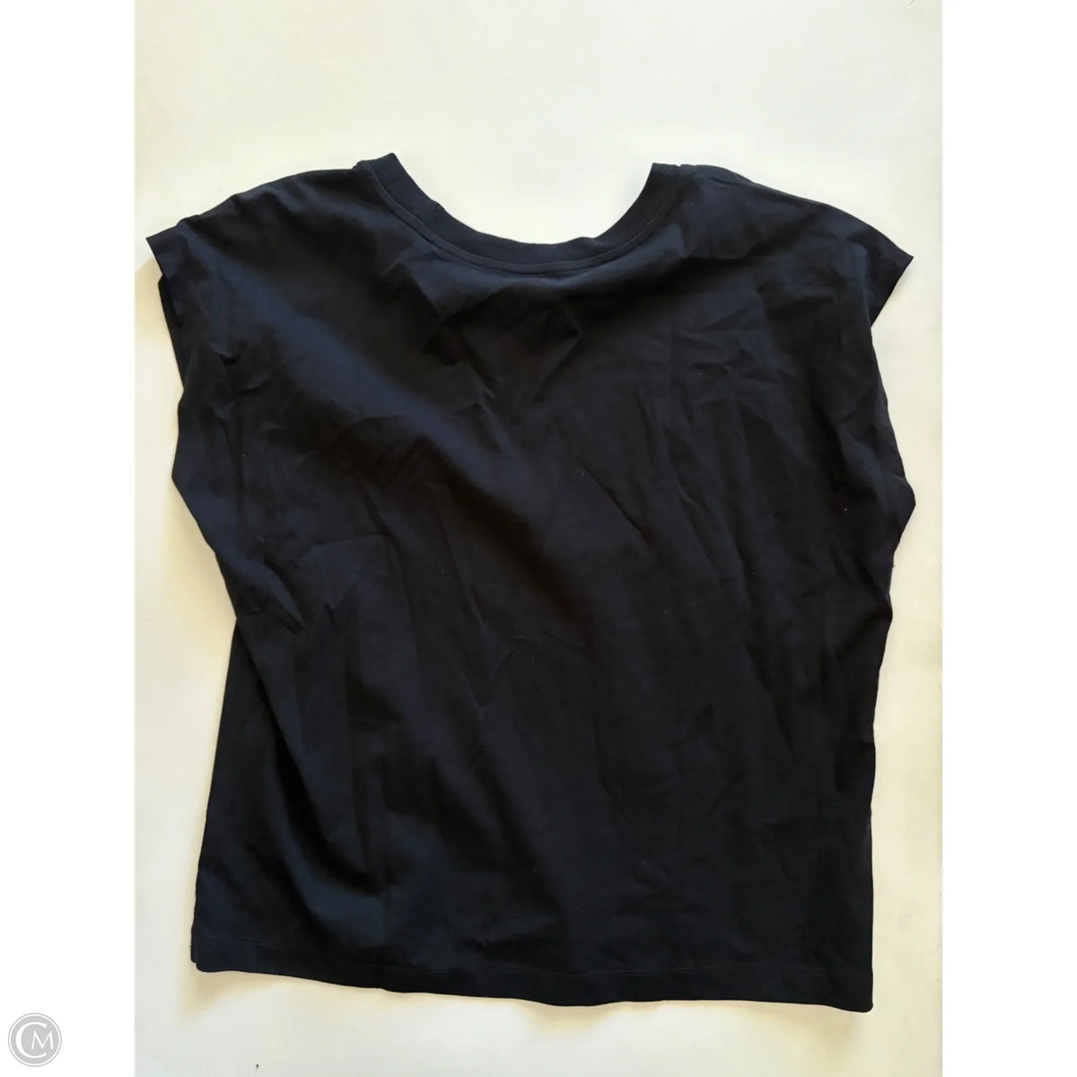 Top Sleeveless By Loft In Black, Size: M