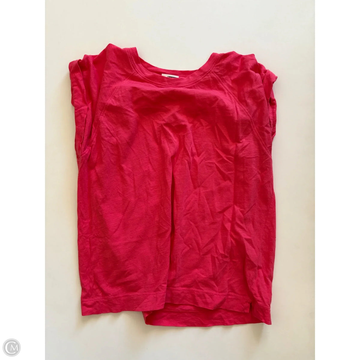 Top Short Sleeve By Lilla P In Red, Size: S