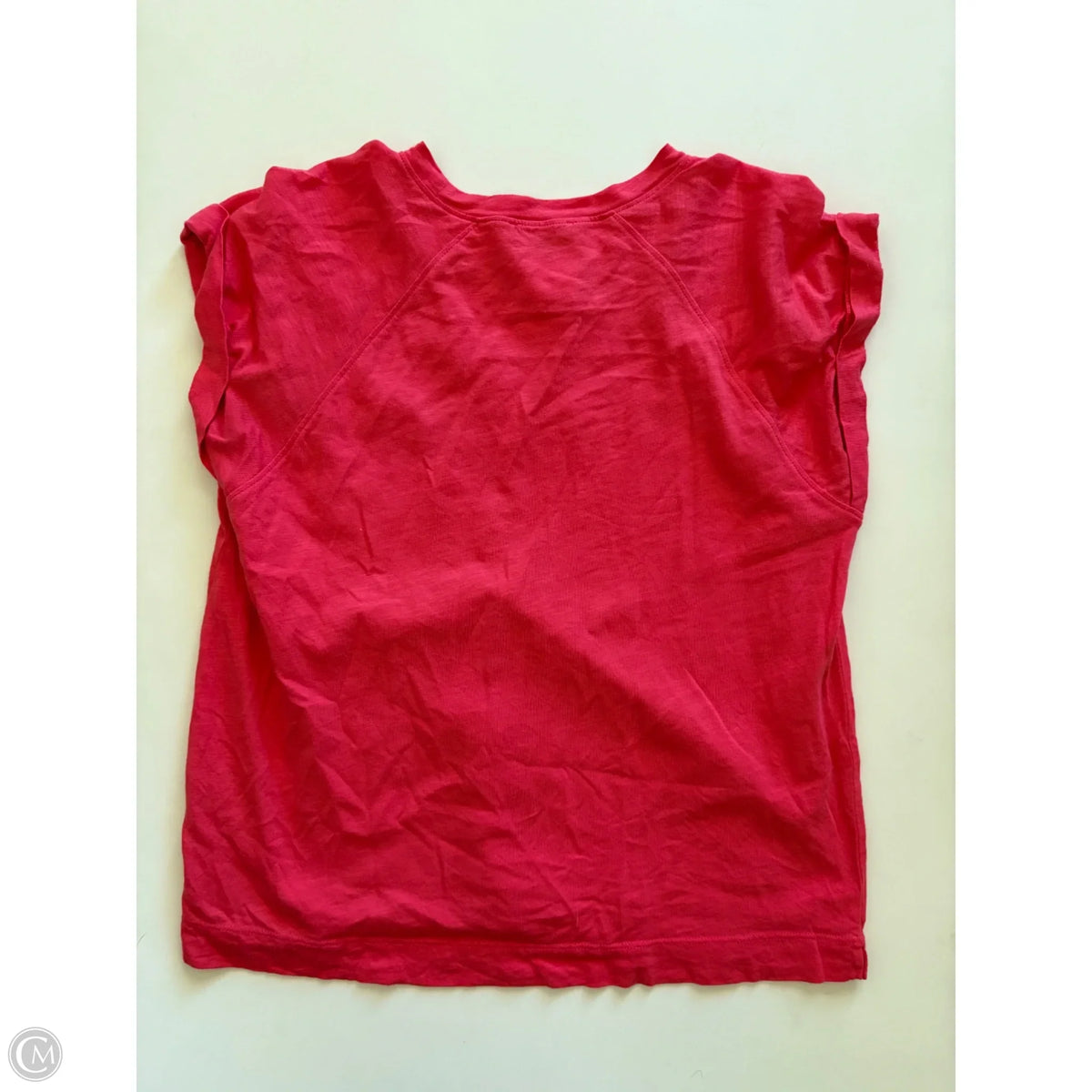 Top Short Sleeve By Lilla P In Red, Size: S