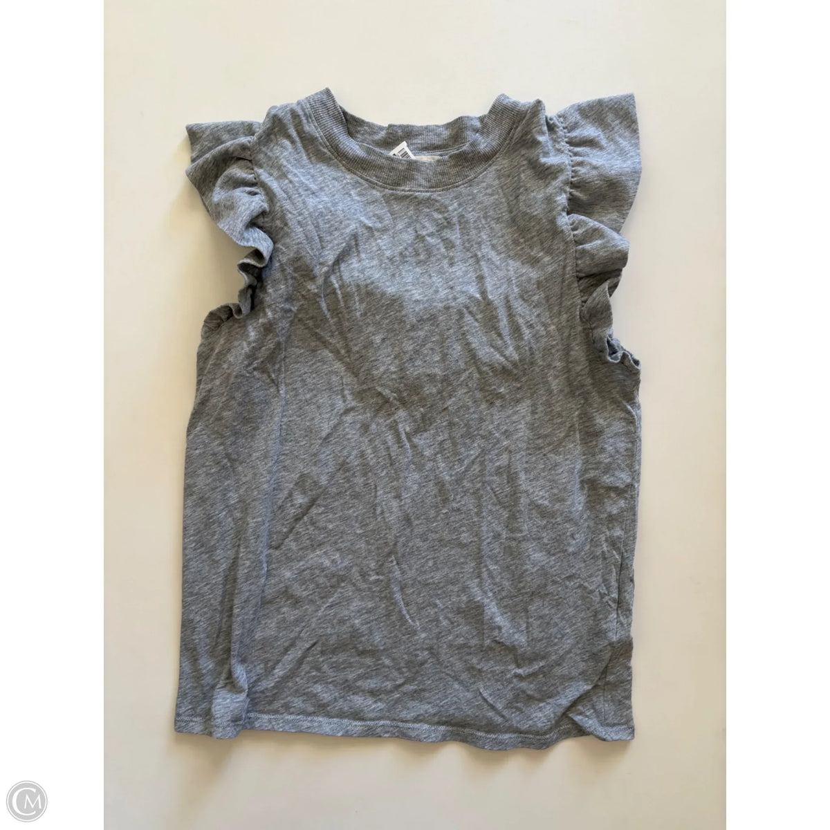 Top Sleeveless By Nation In Grey, Size: S