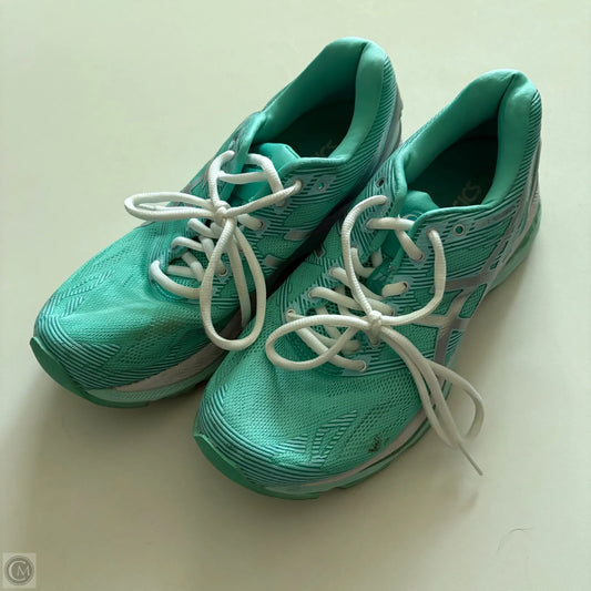 Shoes Athletic By Asics In Green, Size: 7.5