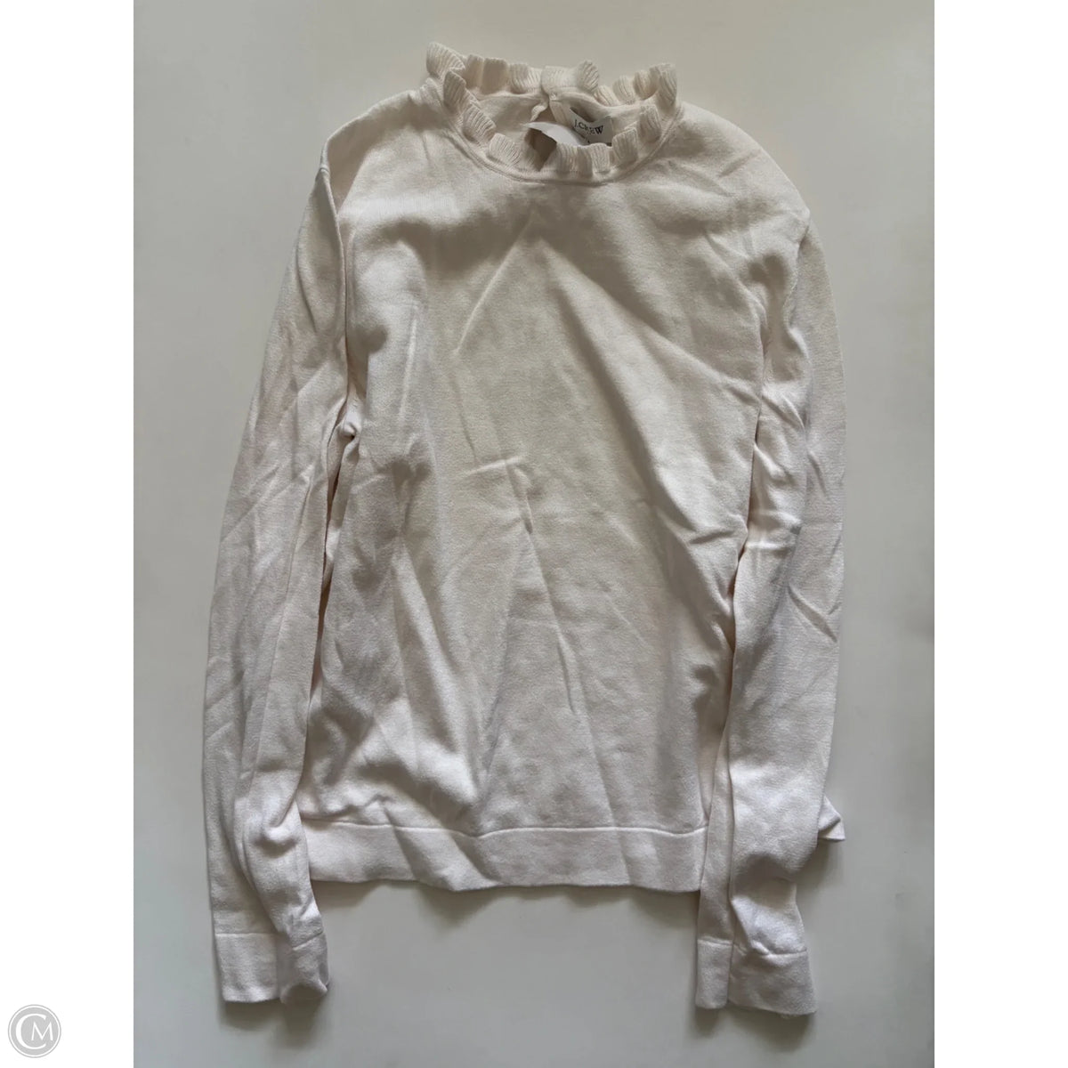 Sweater By J. Crew In Cream, Size: L