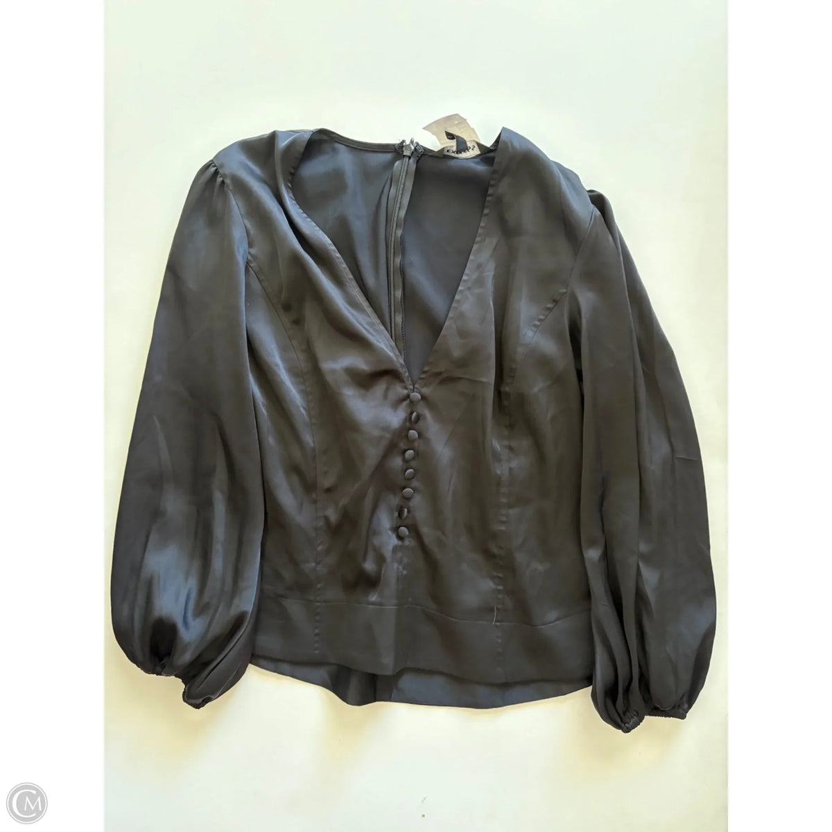 Top Long Sleeve By Express In Black, Size: M