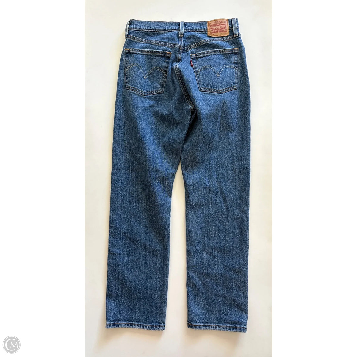 Jeans Straight By Levis In Blue, Size: 2