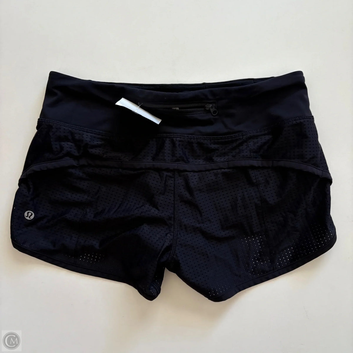Athletic Shorts By Lululemon In Black, Size: 4