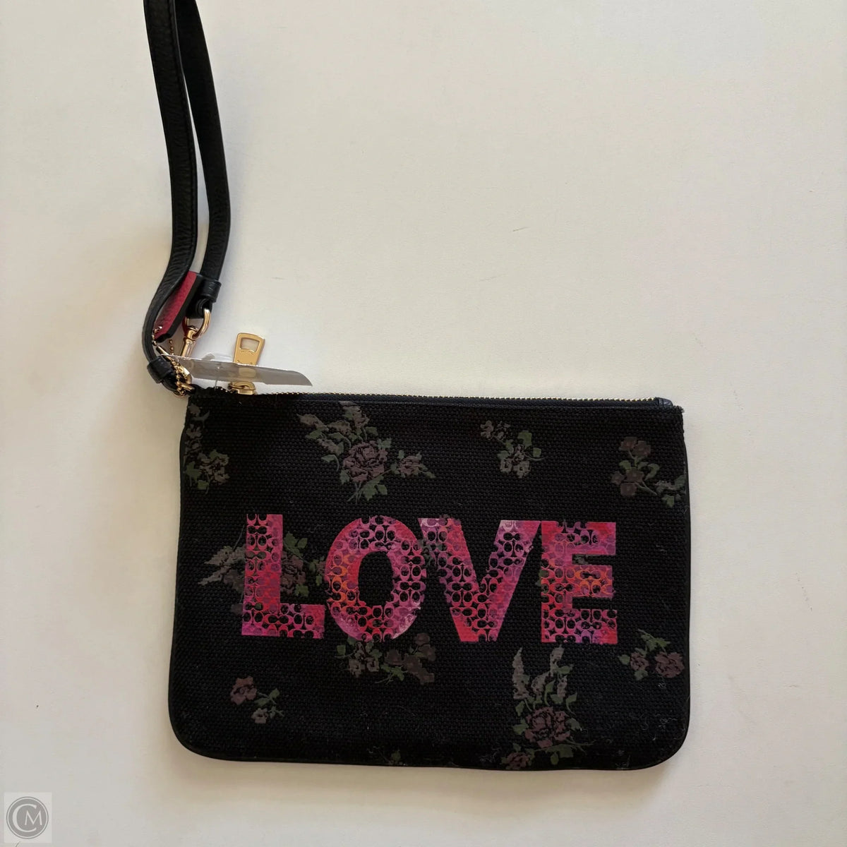 Wristlet Designer By Coach, Size: Large