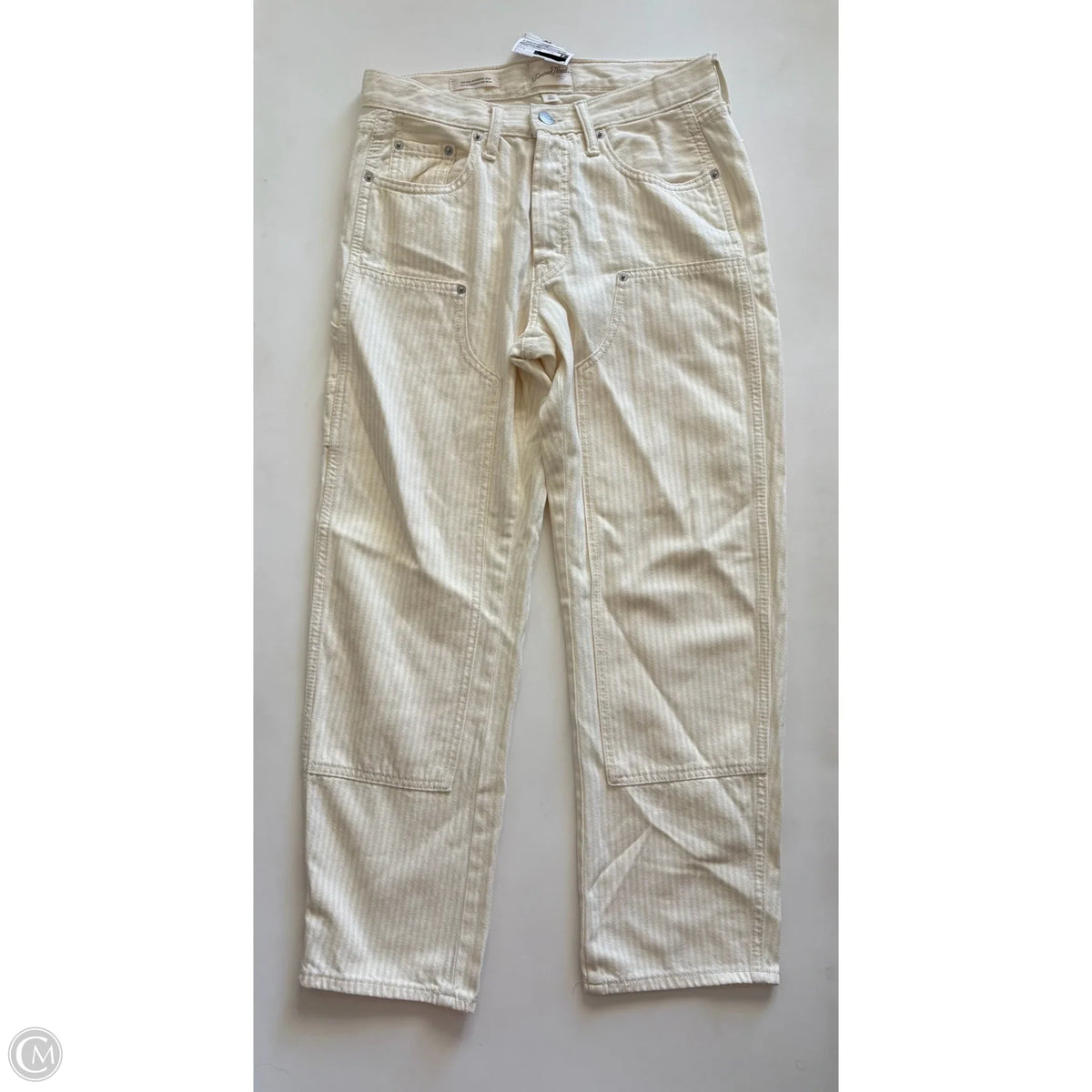 Jeans Straight By Universal Thread In Striped Pattern, Size: 2