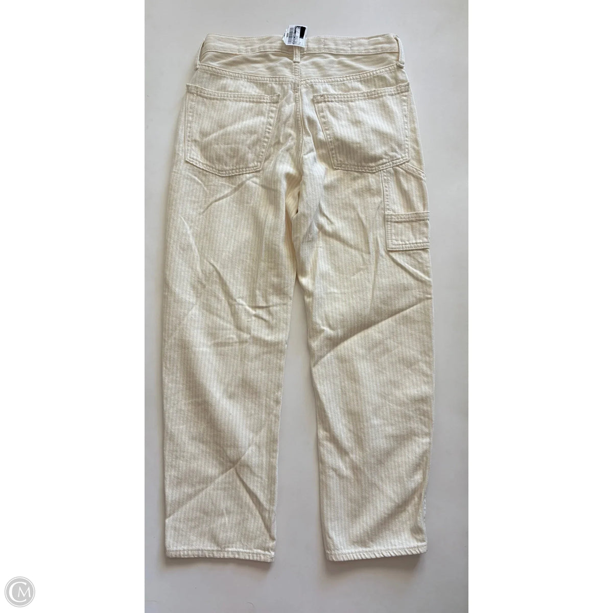 Jeans Straight By Universal Thread In Striped Pattern, Size: 2