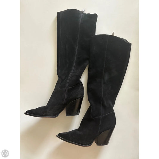 Boots Knee Heels By Vince Camuto In Black, Size: 9