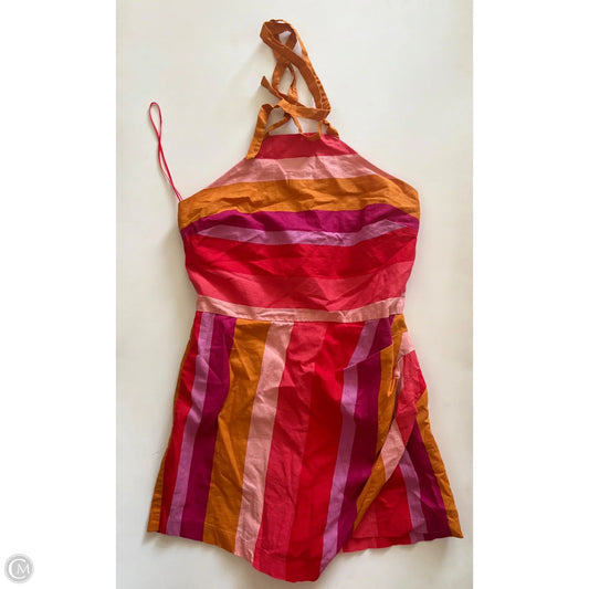 Romper By Express In Striped Pattern, Size: S