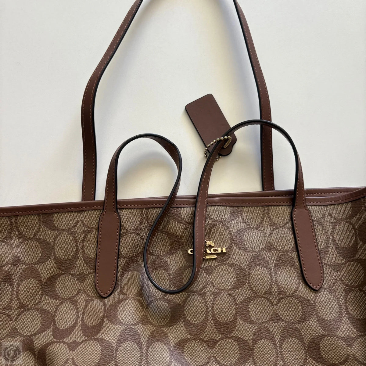 Handbag Designer By Coach, Size: Large