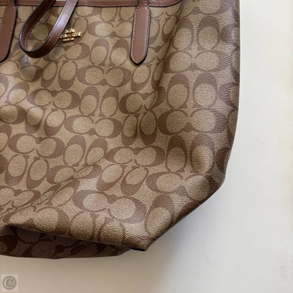 Handbag Designer By Coach, Size: Large