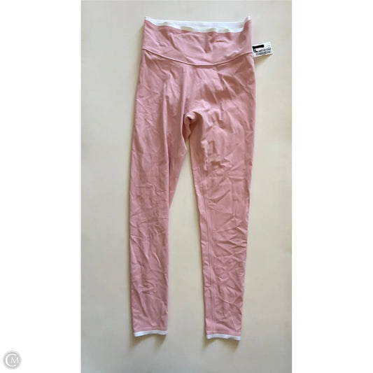 Athletic Leggings By Victorias Secret In Pink, Size: L