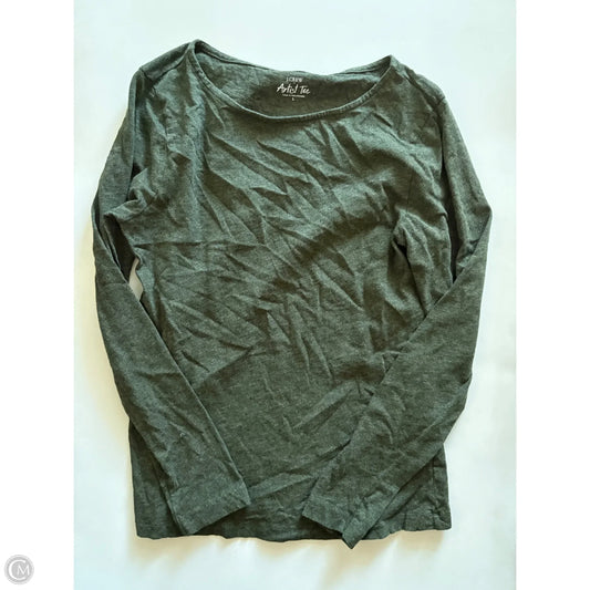 Top Long Sleeve By J. Crew In Green, Size: L