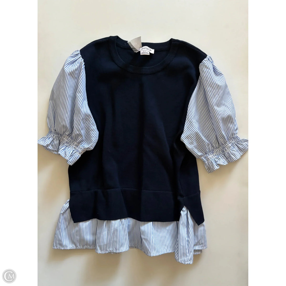 Sweater By Nanette Lepore In Navy, Size: L
