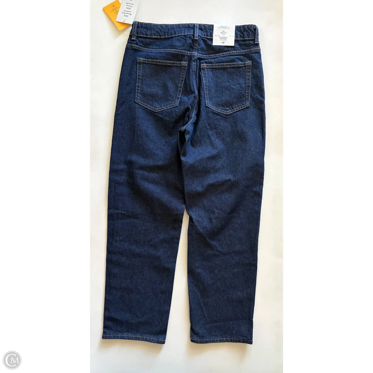 Jeans Straight By H&m In Blue, Size: 8