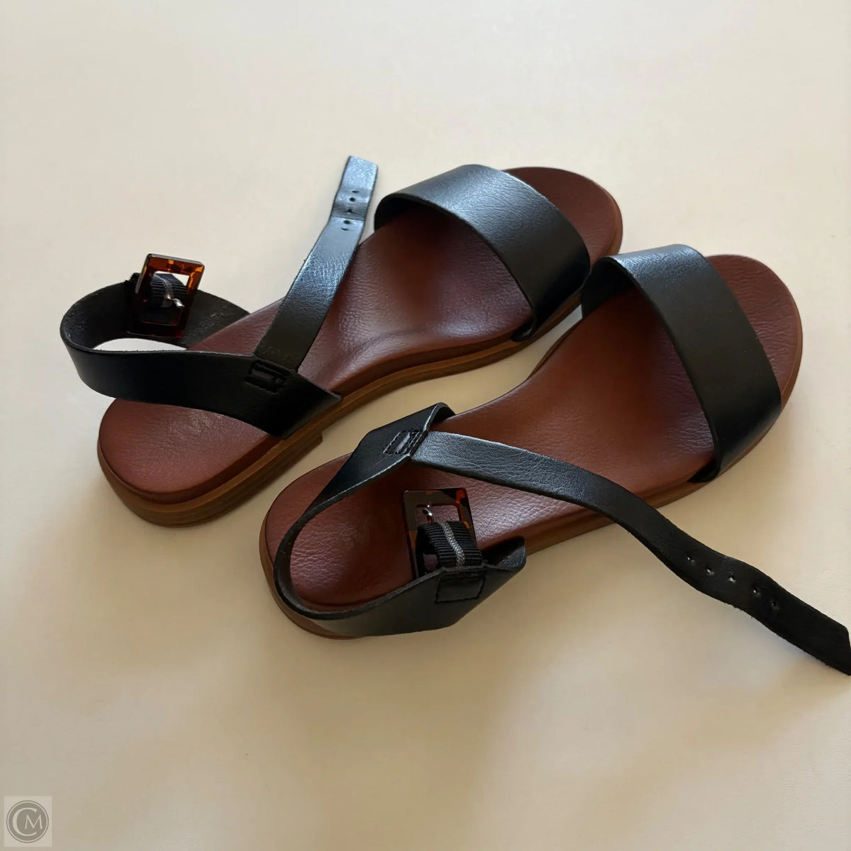 Sandals Flats By Mia In Black, Size: 6