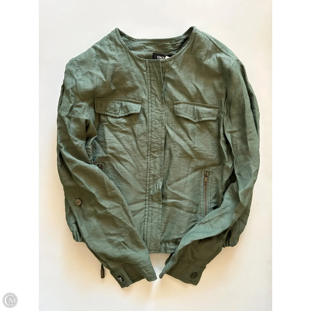 Jacket Other By Dkny In Green, Size: Xs