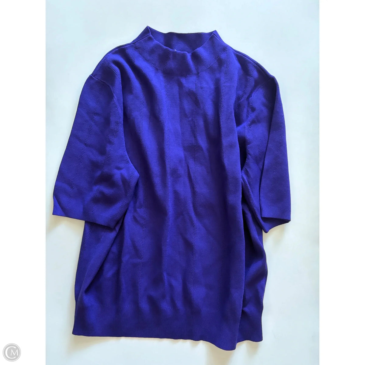 Sweater By Talbots In Purple, Size: Xl