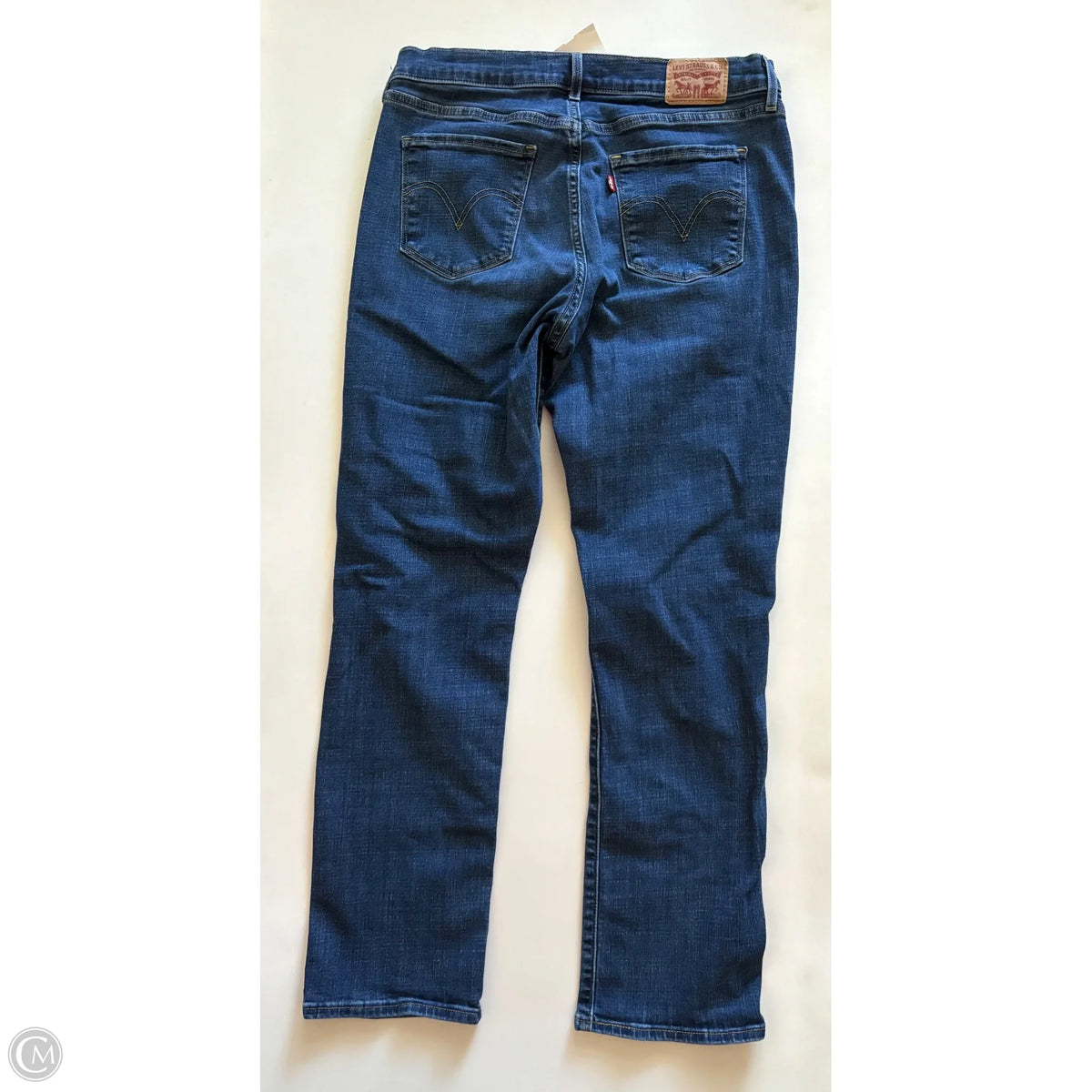 Jeans Straight By Levis In Blue, Size: 10
