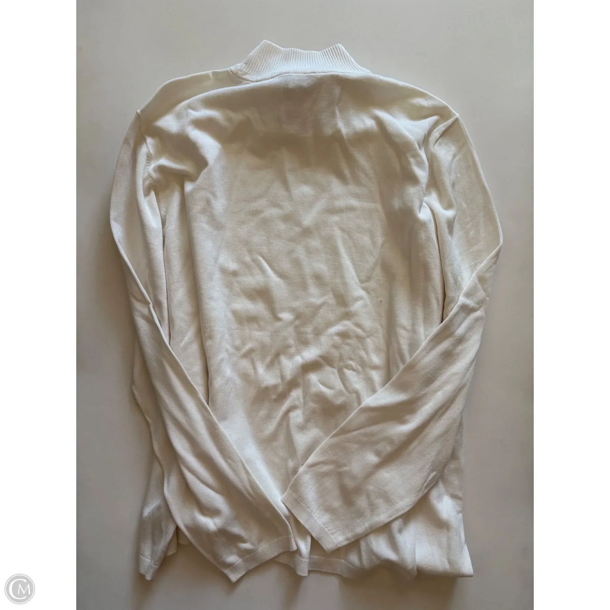 Sweater By Chicos In Cream, Size: Xl