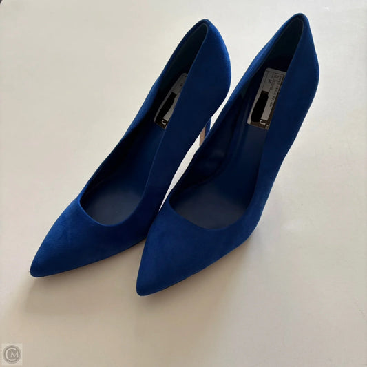 Shoes Heels Kitten By Mix No 6 In Blue, Size: 10
