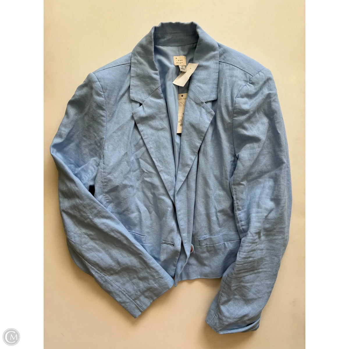 Blazer By A New Day In Blue, Size: M