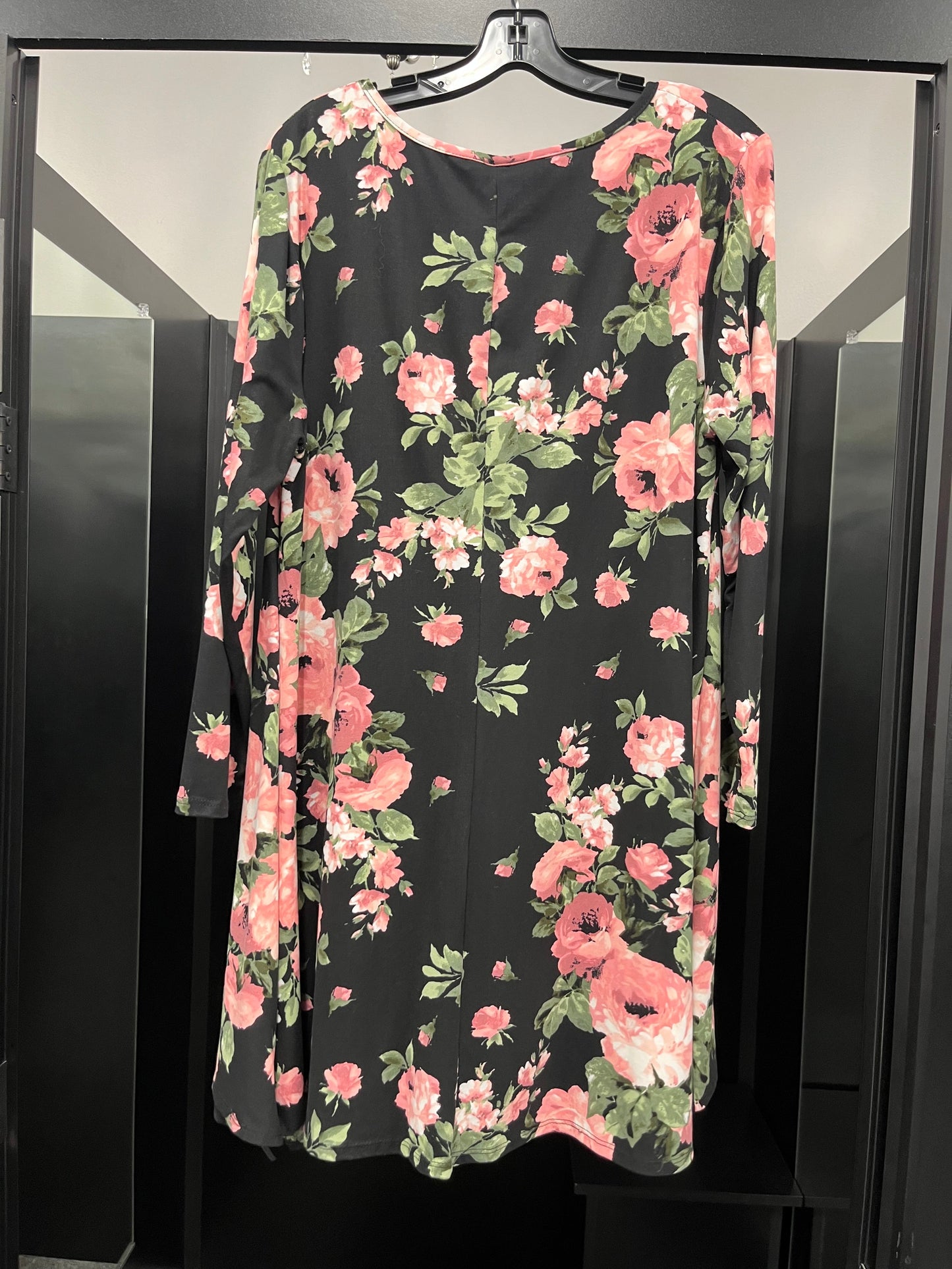 Floral Dress Casual Midi TMG, Size 3x