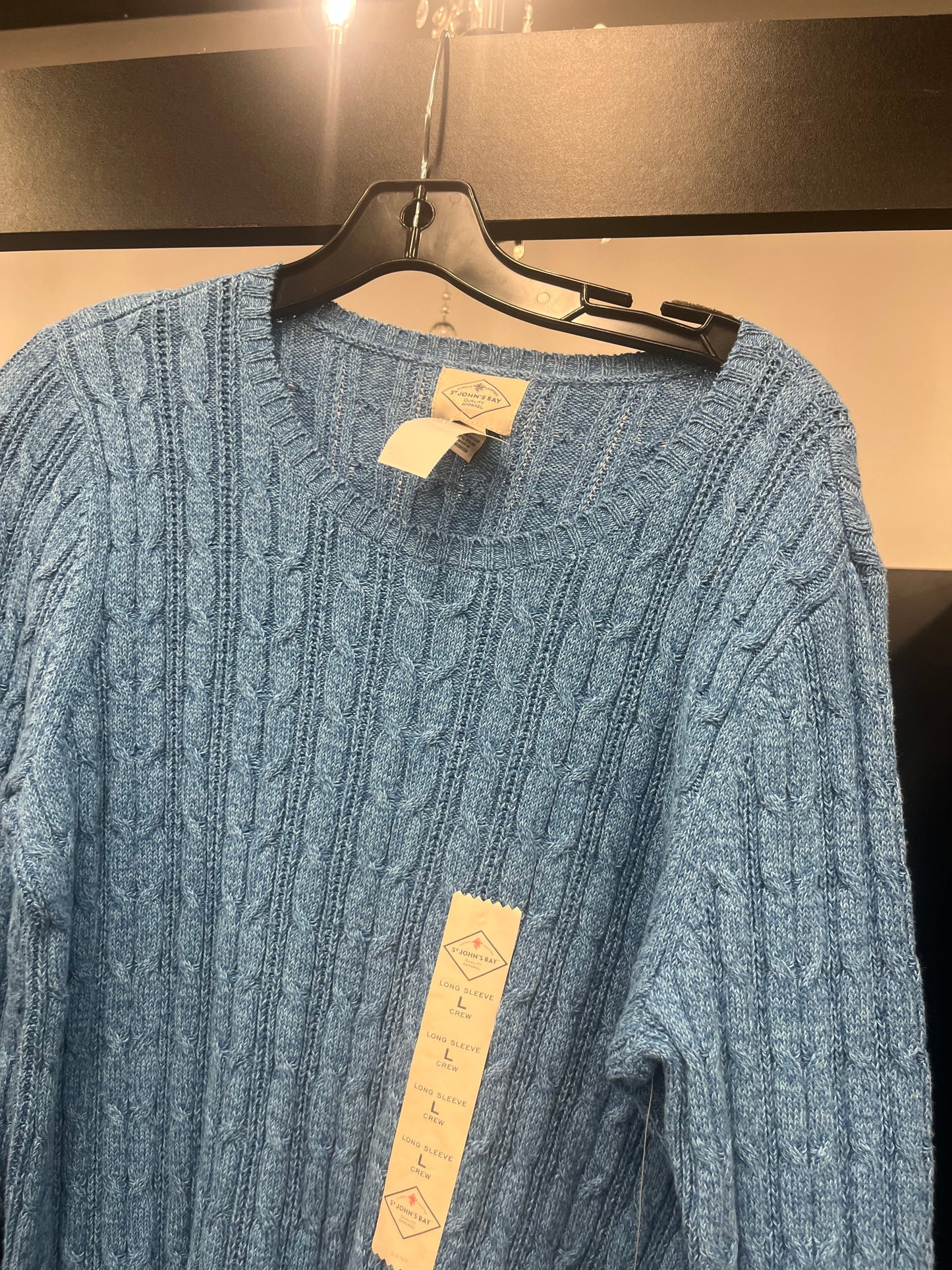 Sweater By St Johns Bay In Blue, Size: L