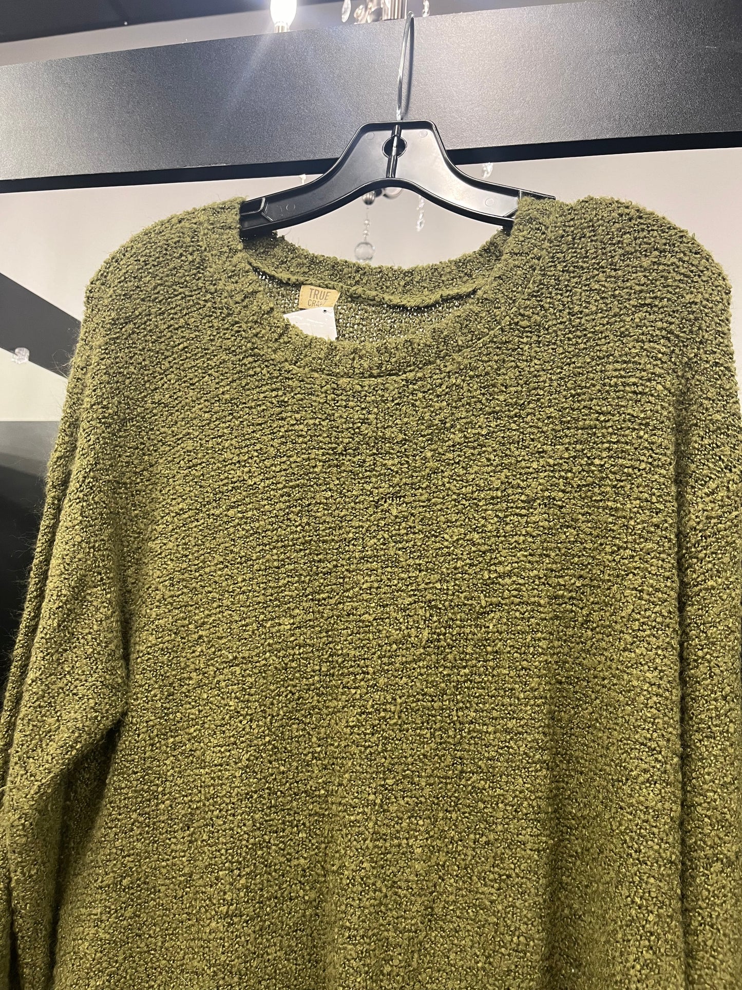 Olive Sweater True Craft, Size Xl