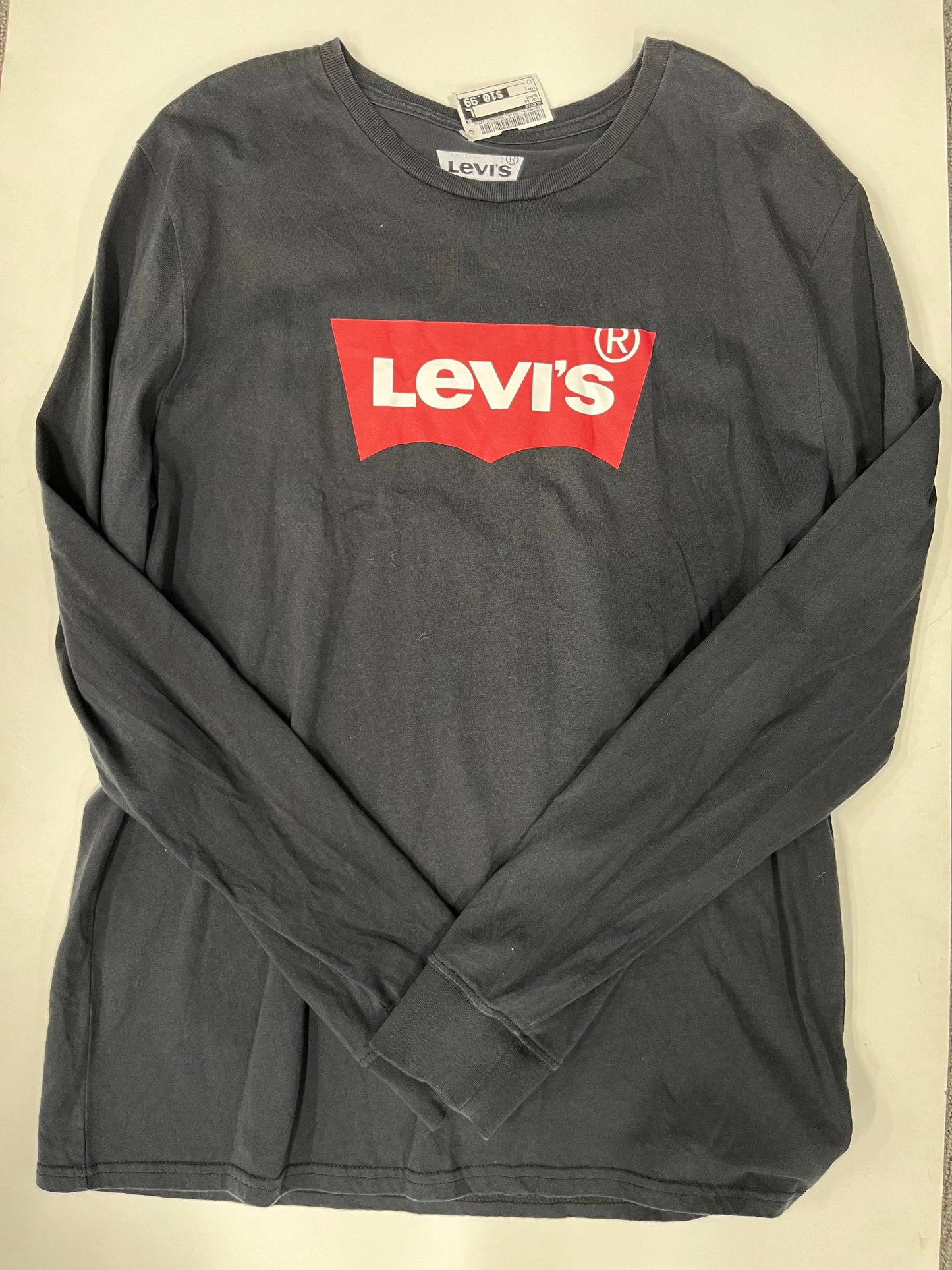 Top Long Sleeve By Levis  Size: L