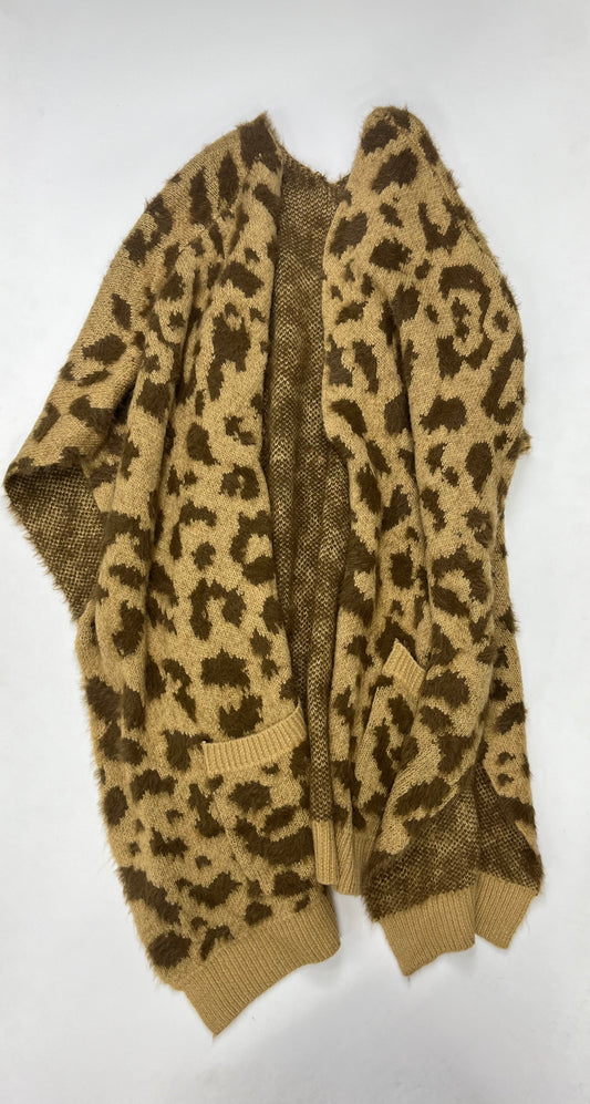 Animal Print Sweater Cardigan Kori America, Size S