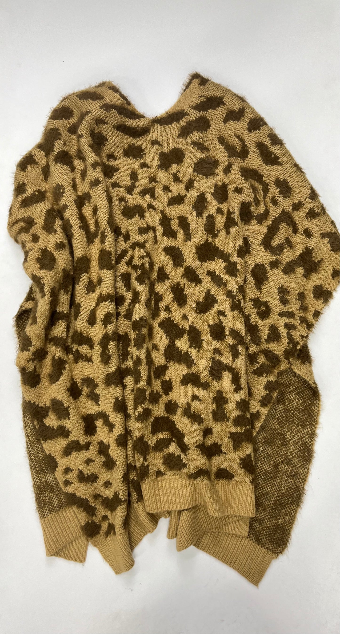 Animal Print Sweater Cardigan Kori America, Size S