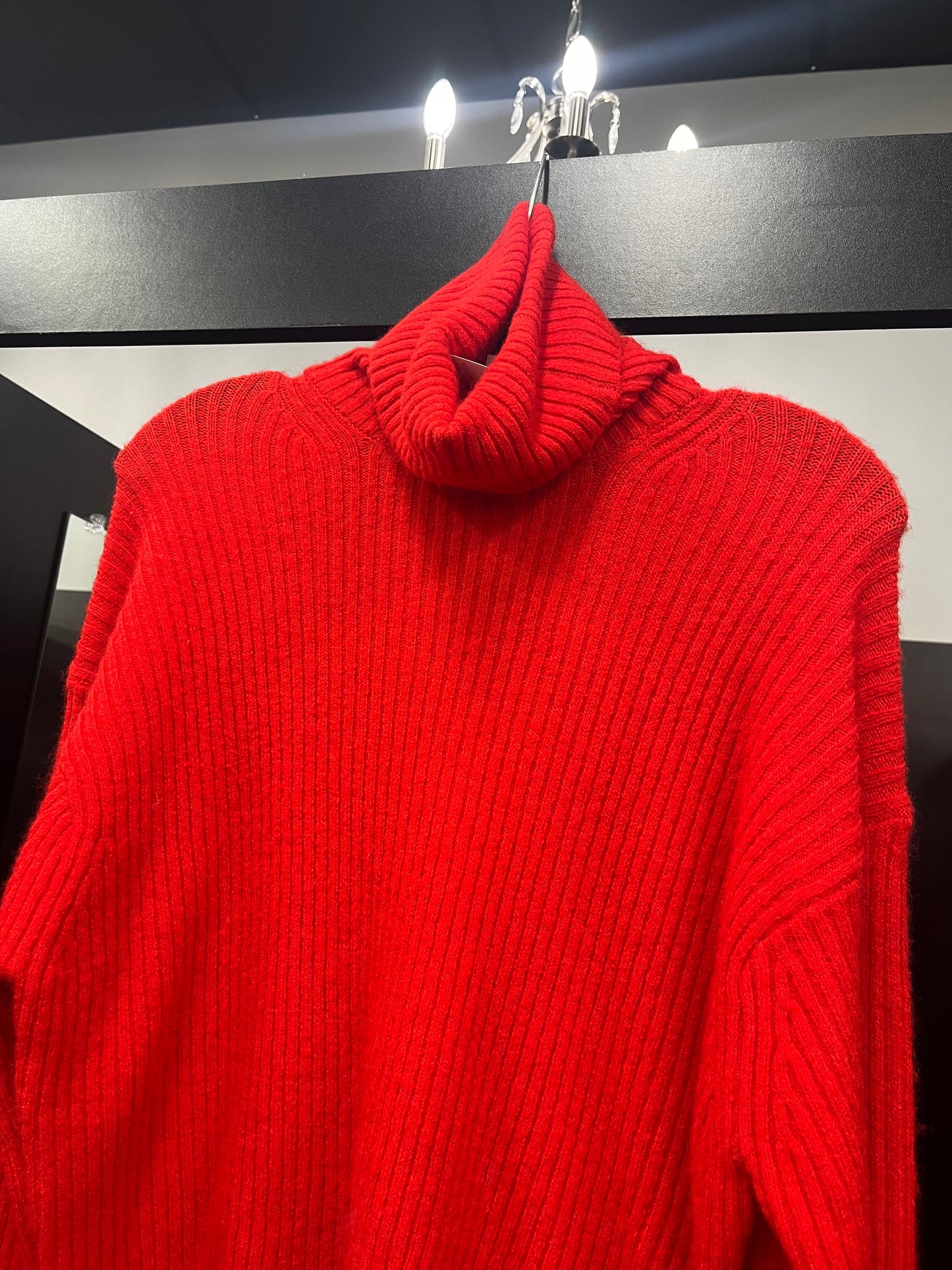 Sweater By H&m In Red, Size: S