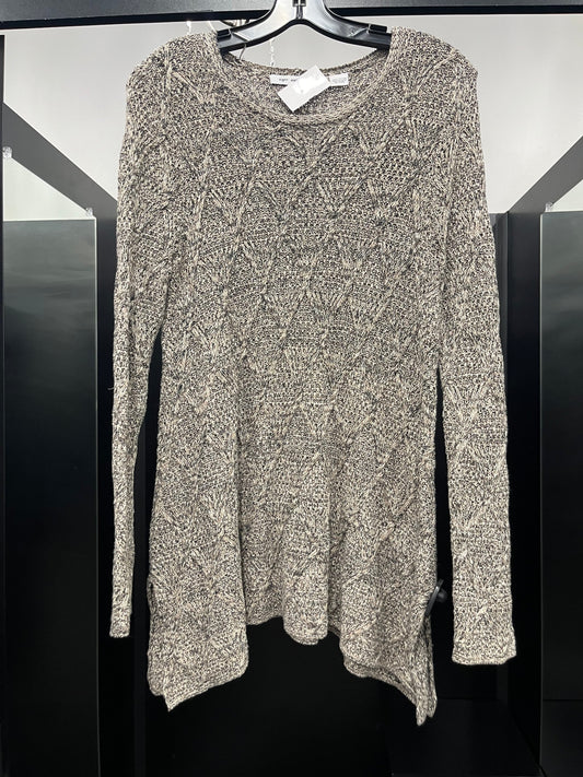 Sweater By Eight Eight Eight In Black Tan, Size: S