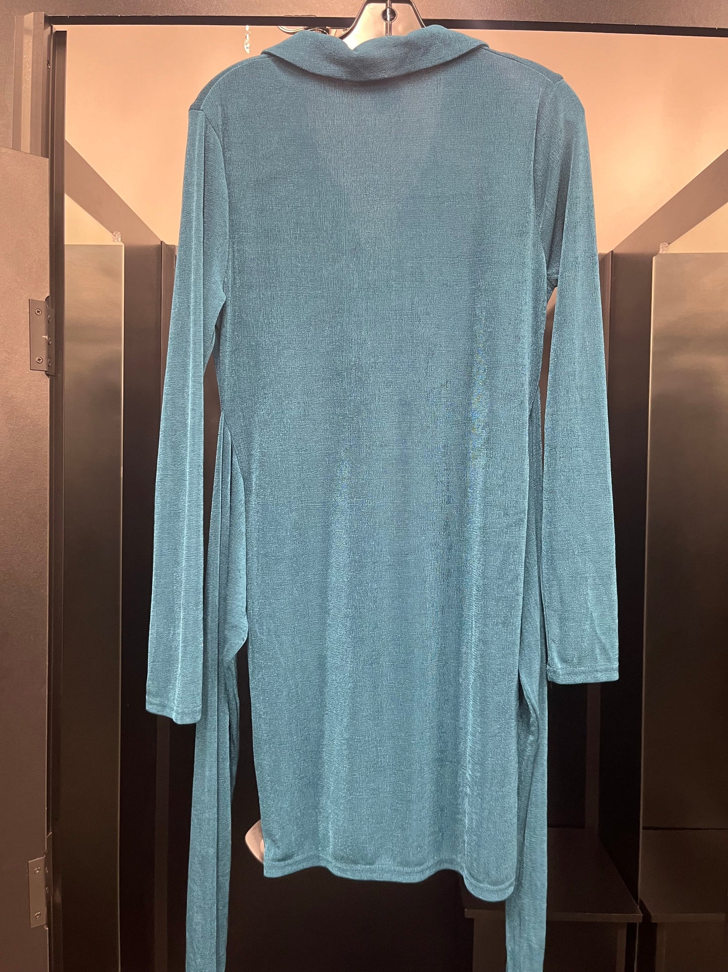 Blue Dress Work Vestique, Size M