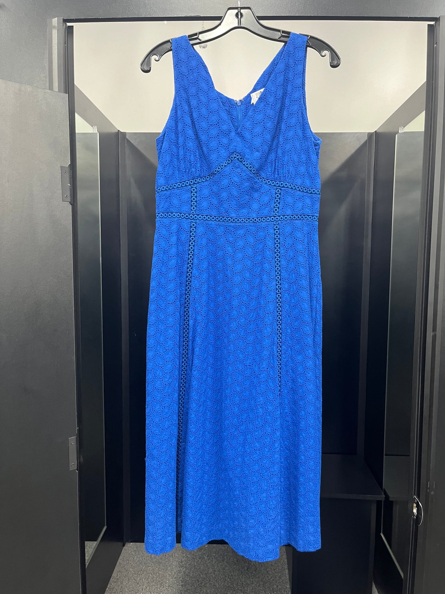 Blue Dress Casual Midi Calvin Klein, Size M