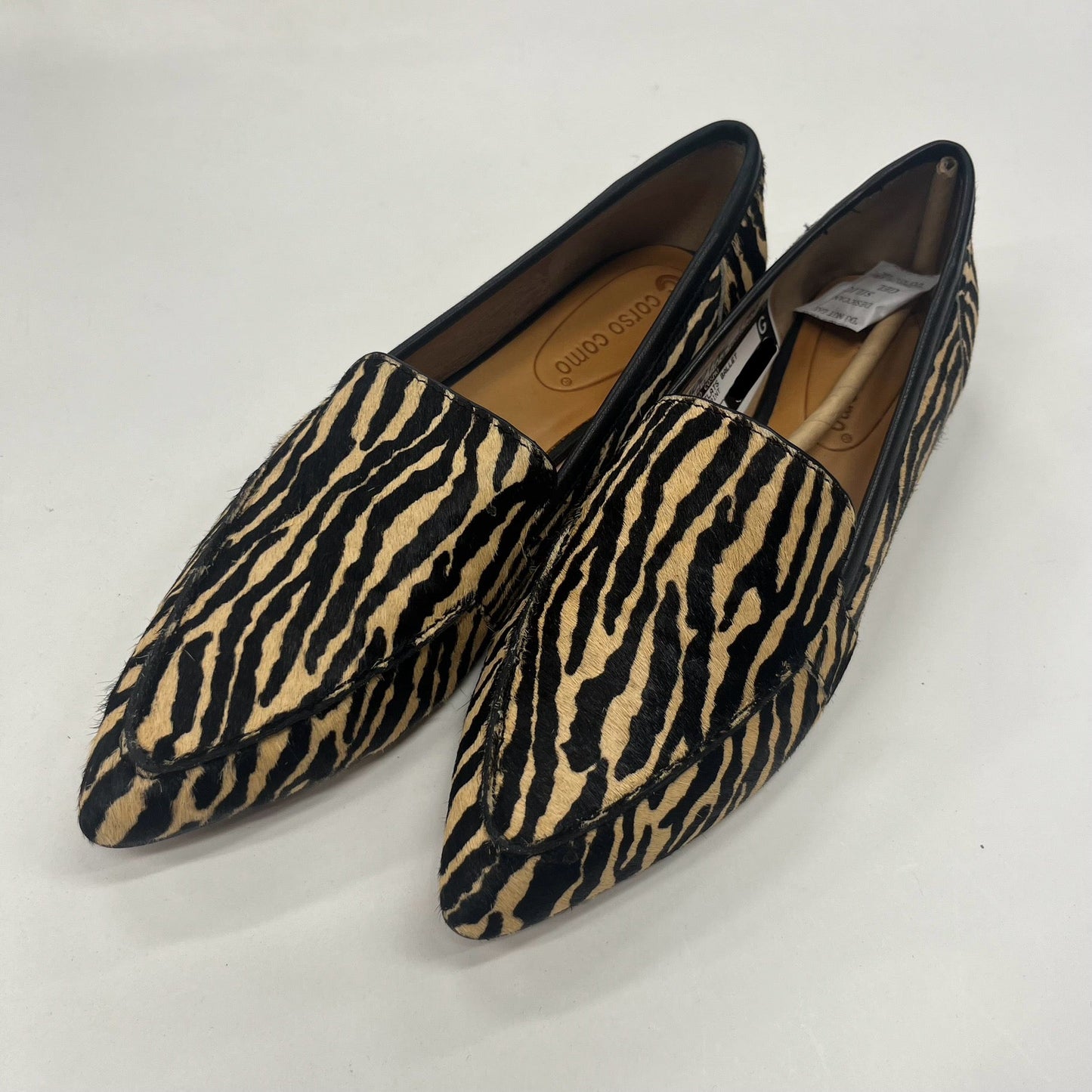 Animal Print Shoes Flats Ballet Corso Cosmo, Size 6.5